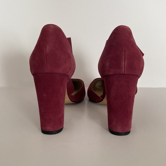 Adrienne Vittadini heels - Burgandy - Size 7 - Picture 5 of 7
